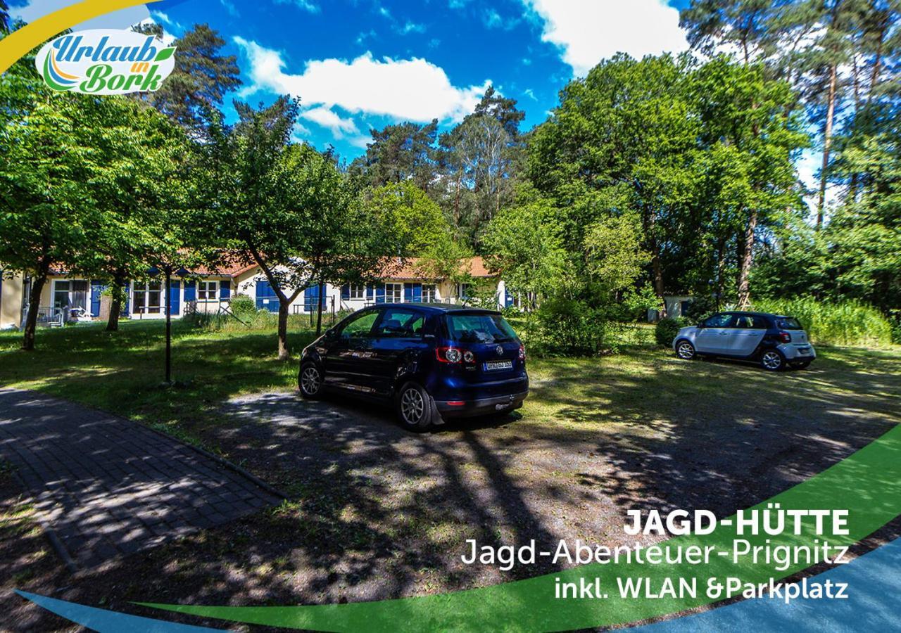 Jagd-Angler-Holzhaus-Im-Wald-Am-See Βίλα Kyritz Εξωτερικό φωτογραφία